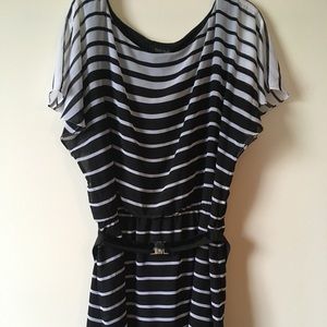WHBM XL Striped Dress